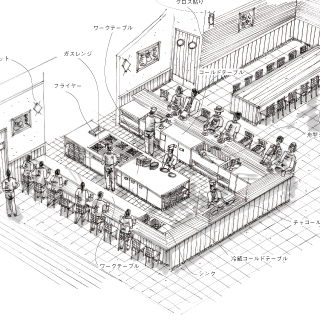 スケッチから学ぶ新しい飲食店づくり